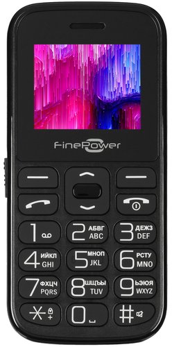 Сотовый телефон FinePower SR281 черный