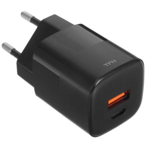 Сетевое зарядное устройство TFN NANO A+C PD 33W черный