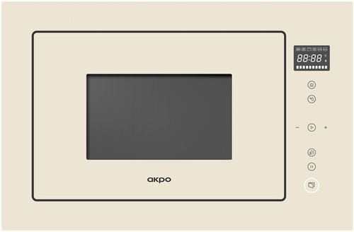 Встраиваемая микроволновая печь Akpo MEA 92508 SEA02 IV бежевый