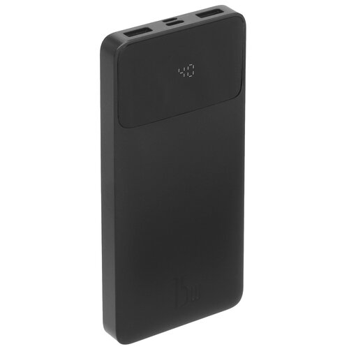 Портативный аккумулятор Baseus Bipow Digital Display черный