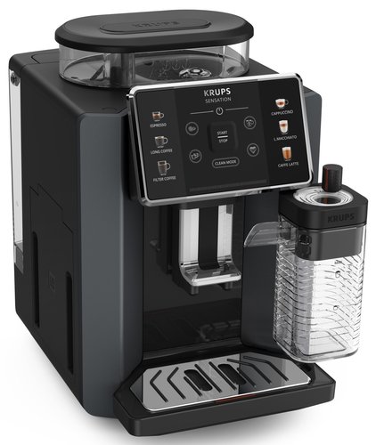 Automatic coffee machine KRUPS Sensation Milk EA912B10 black