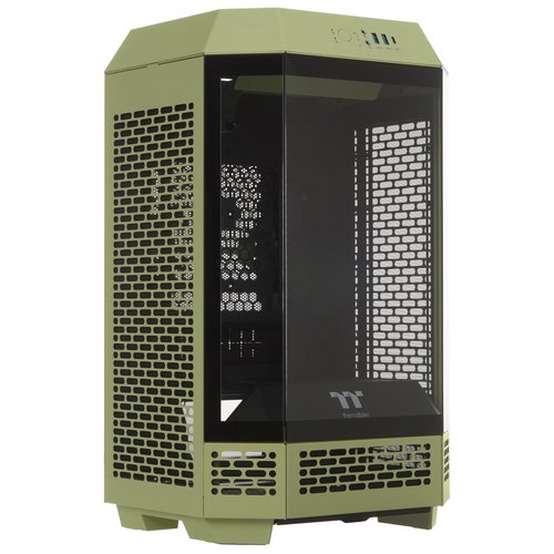 Корпус Thermaltake The Tower 250 Matcha Green [CA-1Z9-00SEWN-00] зеленый