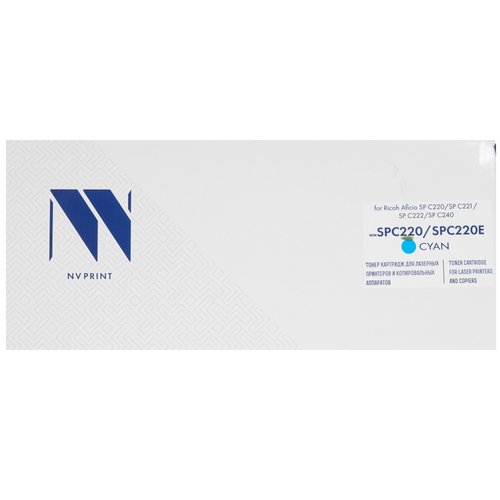 Картридж лазерный NV Print NV-SPC220/SPC220E голубой