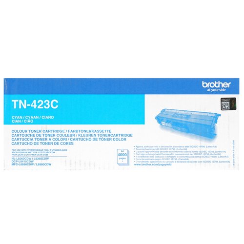 Картридж лазерный Brother TN-423C голубой