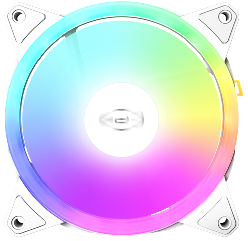 Вентилятор PCCooler F3 T120 ARGB [F3-T120WHAM1-GL] белый