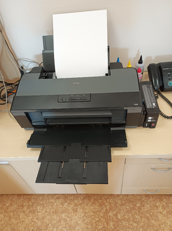 Обзор струйного принтера Epson L1300