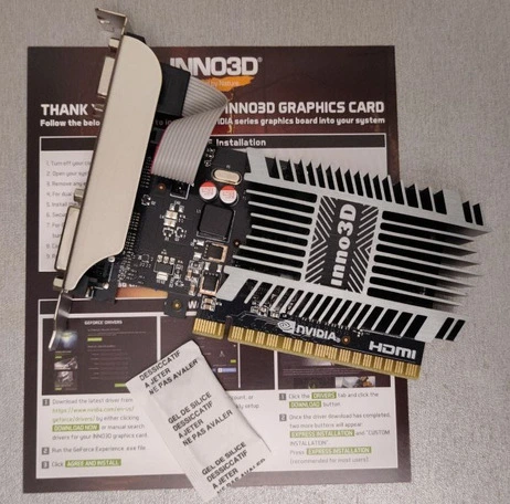 Обзор видеокарты INNO3D GeForce GT 710 Silent LP