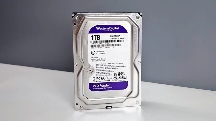 Обзор жесткого диска 3,5" WD Purple WD10PURZ 1 ТБ