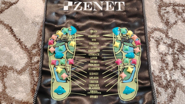 Обзор массажного коврика ZENET ZET-604
