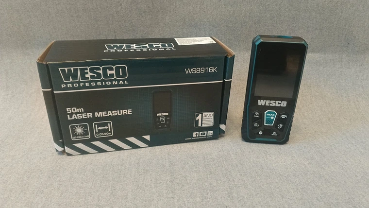 Обзор лазерного дальномера Wesco WS8916K