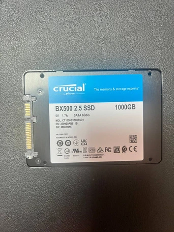 Обзор SSD Crucial BX500 1 ТБ