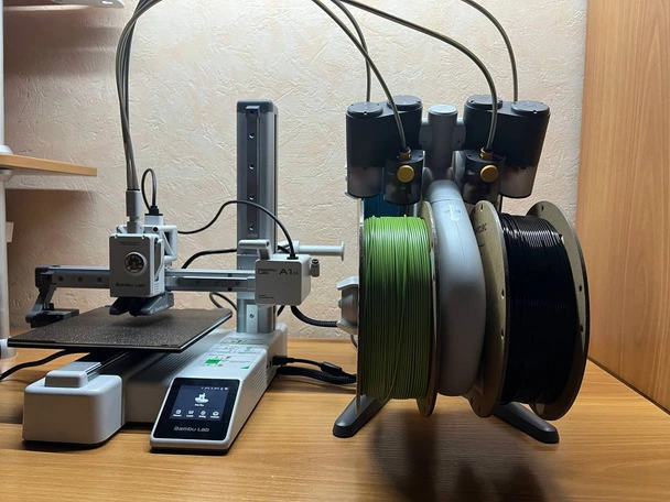 Обзор 3D принтера Bambu Lab А1 Mini Combo EU — маленькое волшебство своими руками