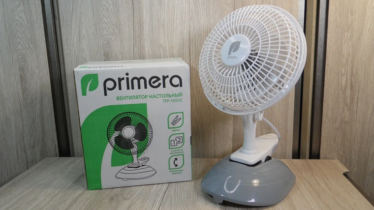 Обзор вентилятора Primera TFP-1503JC — дешевый и почти бесшумный?