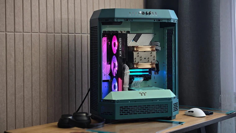 Обзор Thermaltake The Tower 600 Transformative Teal Edition — корпус, который сложно спутать с другими