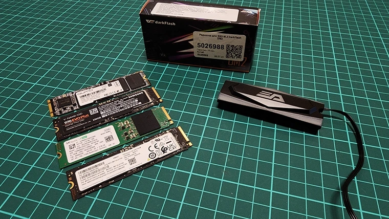 Обзор радиатора для SSD M.2 DarkFlash DM2