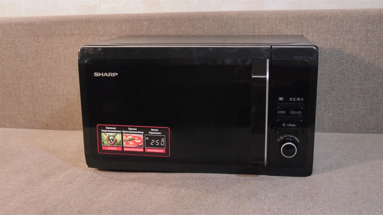 Обзор микроволновой печи Sharp R2852RK
