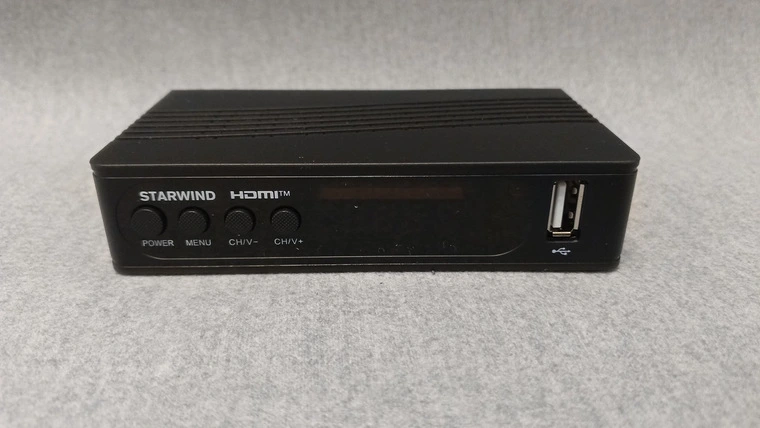 Обзор приставки для цифрового ТВ Starwind CT-200