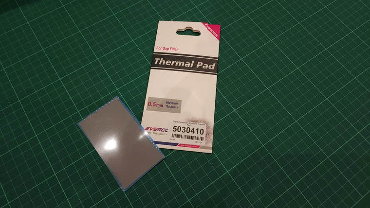 Обзор и применение термопрокладки Evercool Thermal Pad TGF-N/0.5