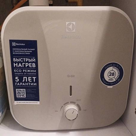 Обзор электрического водонагревателя Electrolux EWH 15 Q-bic U