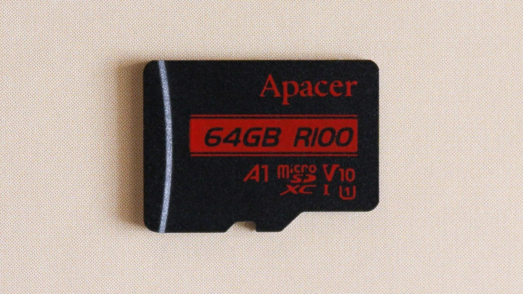 Обзор карты памяти Apacer R100 microSDXC 64 ГБ AP64GMCSX10UB-R
