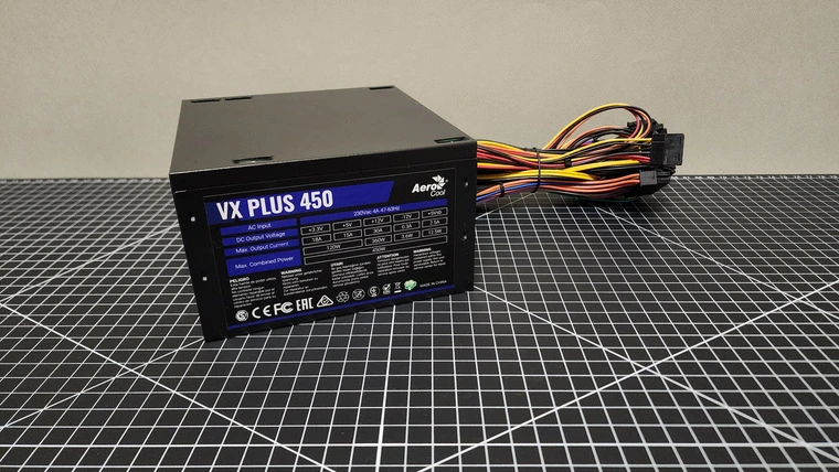 Обзор блока питания AeroCool VX PLUS 450W