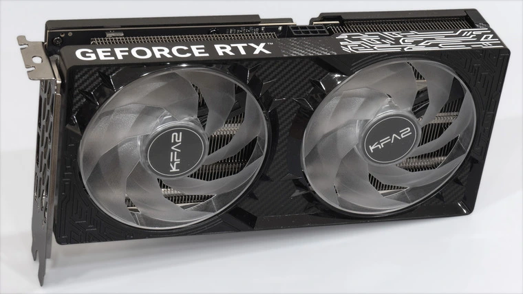 Обзор видеокарты KFA2 GeForce RTX 5050 CORE OC 2FAN LED Black