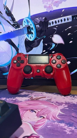 Обзор геймпада Sony PlayStation DualShock 4 Ver.2: красный контроллер для игр на PS4 и ПК.