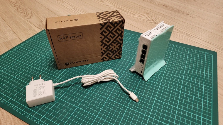 Обзор Wi-Fi роутера MikroTik hAP ax lite