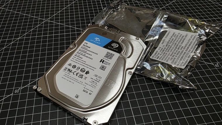 Обзор жесткого диска 2 ТБ Seagate SkyHawk