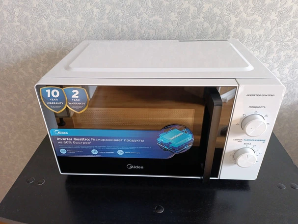 Обзор микроволновой печи Midea MM719M2V-W