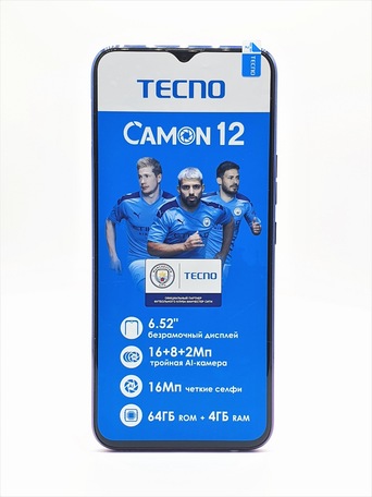 Купить 6.55" Смартфон Tecno Camon 12 Air 32 ГБ золотистый в интернет магазине DNS. Характеристики, цена Tecno Camon 12 Air | 1606326