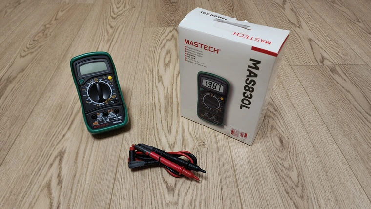 Обзор мультиметра Mastech MAS830L