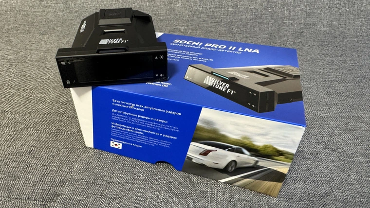 Обзор радар-детектора SilverStone F1 SOCHI PRO II LNA