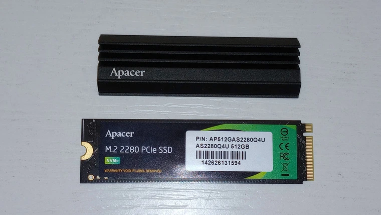 Обзор 512 ГБ M.2 NVMe накопителя Apacer AS2280Q4U