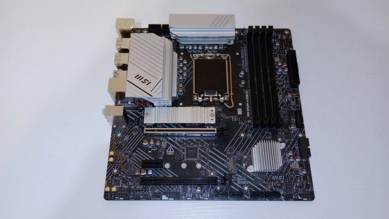Обзор материнской платы MSI PRO B760M-A DDR4 II