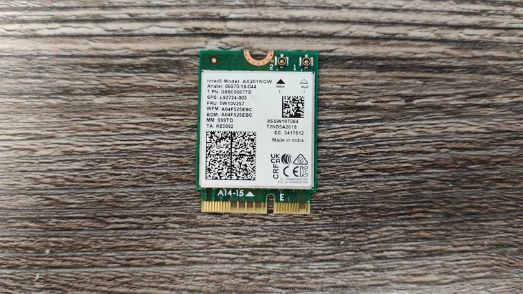 Обзор Wi-Fi + Bluetooth адаптера Intel AX201