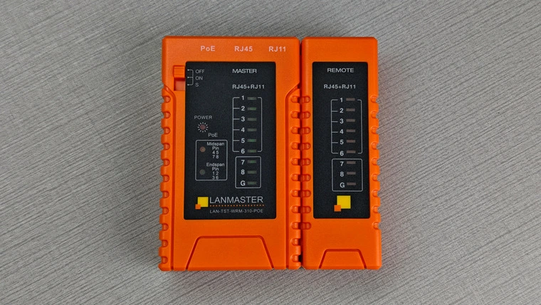 Обзор кабельного тестера Lanmaster LAN-TST-WRM-310-POE