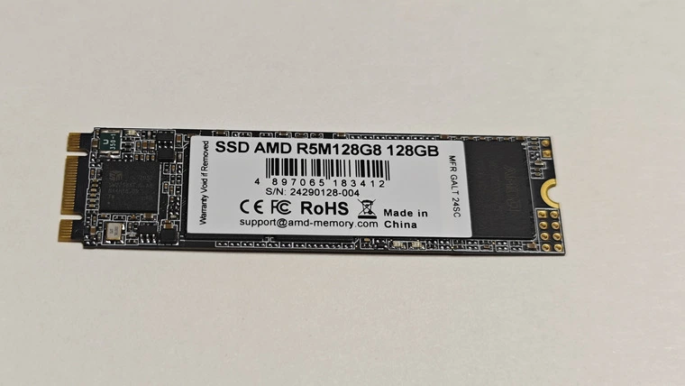 Обзор 128 Гб SSD M.2 накопителя AMD Radeon R5 Series R5M128G8
