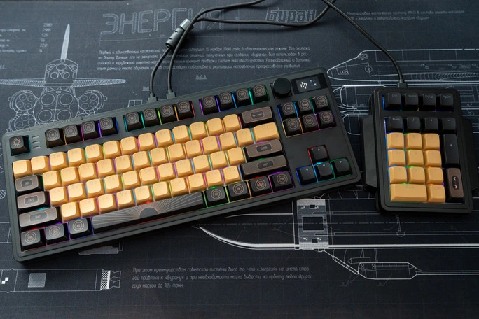 Обзор клавиатуры Дарк Проджект KD87 с Numpad