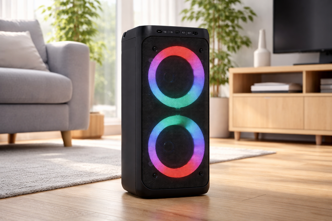 Обзор беспроводной колонки Soundmax SM-PS4428 — как звучит колонка с двумя 4-дюймовыми динамиками