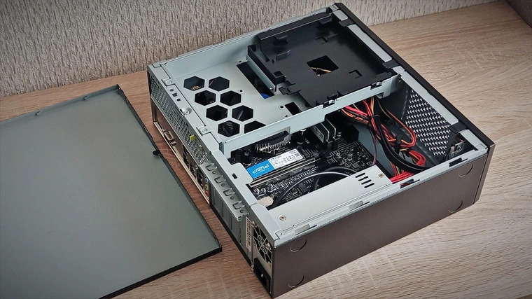 Обзор InWin CJ708BL [6137379] – компактный корпус для mATX с предустановленным блоком питания