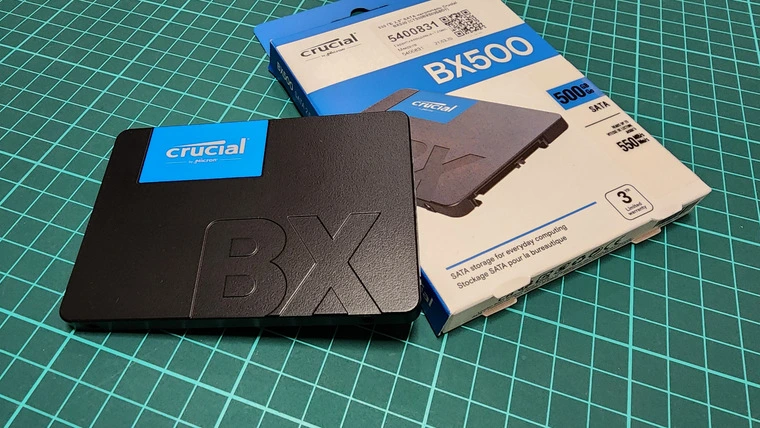 Обзор SSD накопителя 500 Гб Crucial BX500