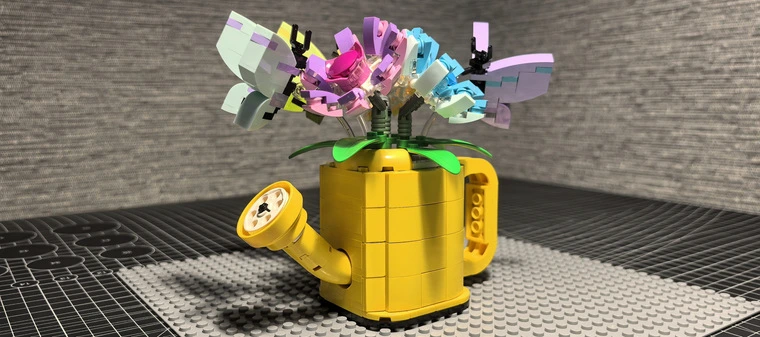 Обзор конструктора LEGO Creator Цветы в лейке