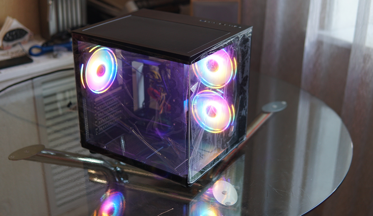 Обзор корпуса типа «мини-аквариум» для mATX-плат GiNZZU V150 REV1 — с красивыми вентиляторами!