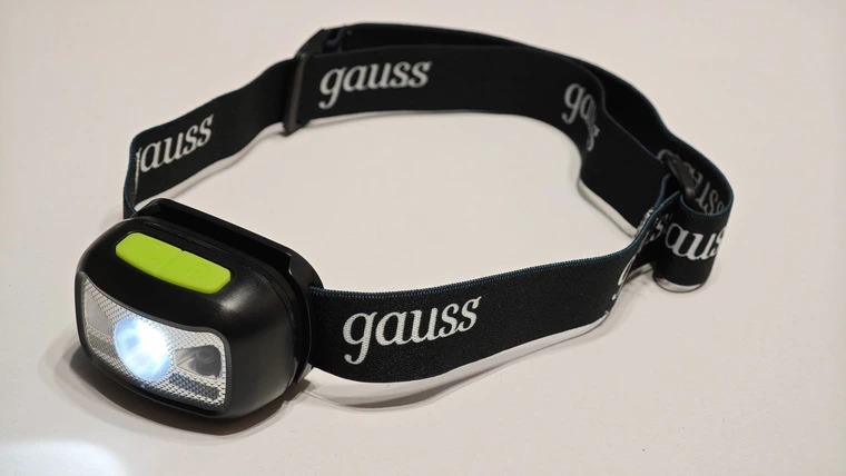 Обзор налобного фонаря Gauss GF402