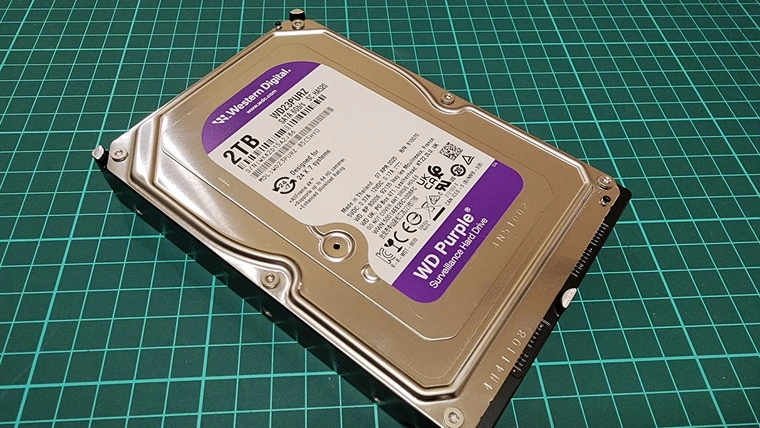 Обзор HDD накопителя 2 Тб WD Purple