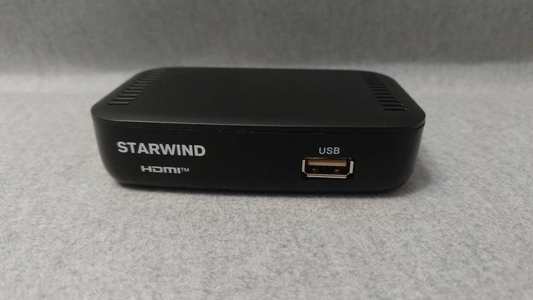 Обзор приставки для цифрового ТВ Starwind CT-160