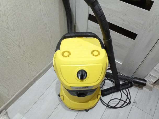 Обзор строительного пылесоса Karcher WD 2 Plus V-15/4/18