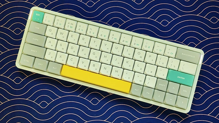 Обзор клавиатуры NuPhy Air60 V2 Gateron Aloe