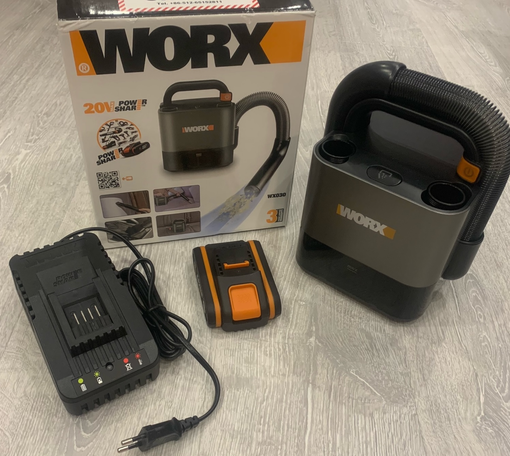 Обзор аккумуляторного пылесоса Worx WX030.1.